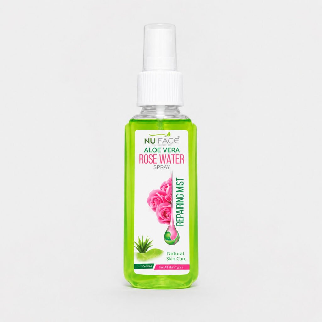 NU FACE Aloe Vera Rose Water Spray