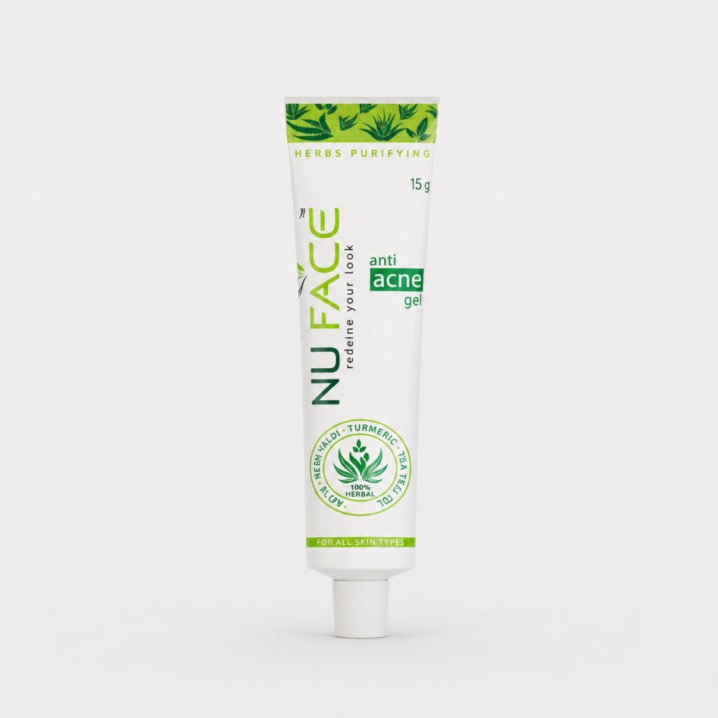 NU FACE Anti Acne Gel herbal skincare