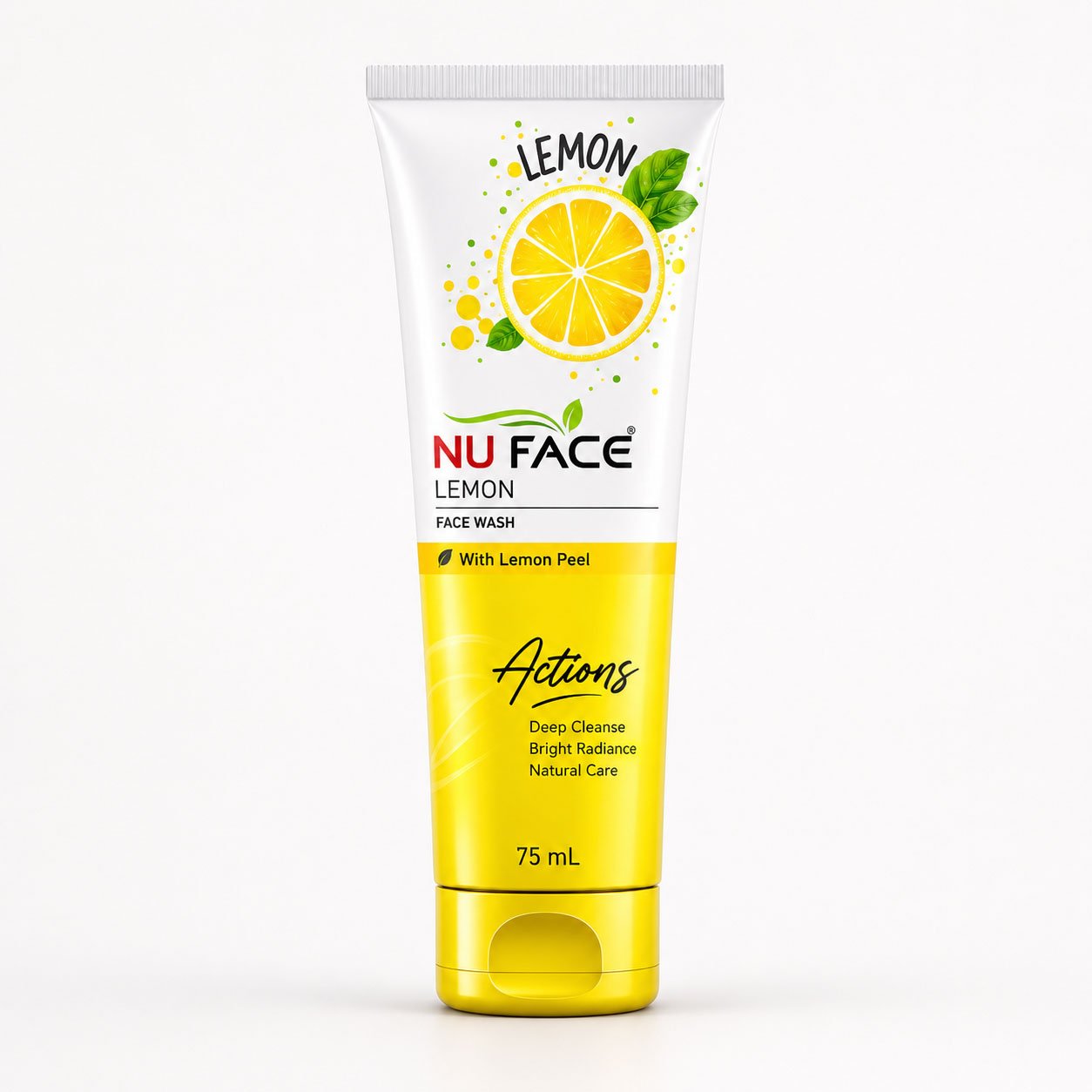 NU FACE Lemon Face Wash NU FACE Lemon Face Wash with Lemon Peel
