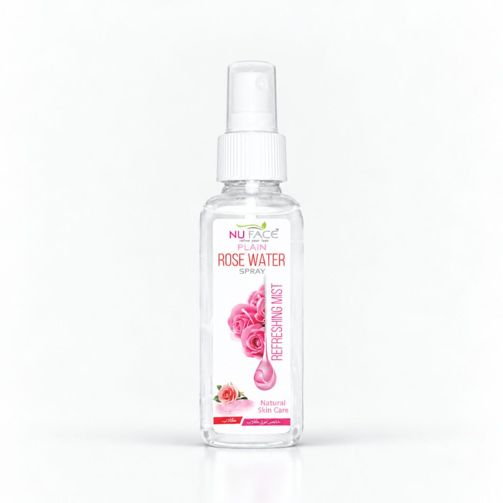 NU FACE Rose Water Spray refreshing facial mist