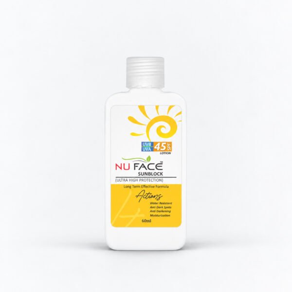 NuFace Sunblock SPF 45 UVA UVB protection